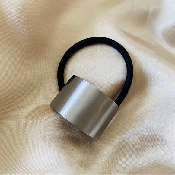 🤎Golden Geometric Metal Hair Tie Cuff - Picture 3 of 6